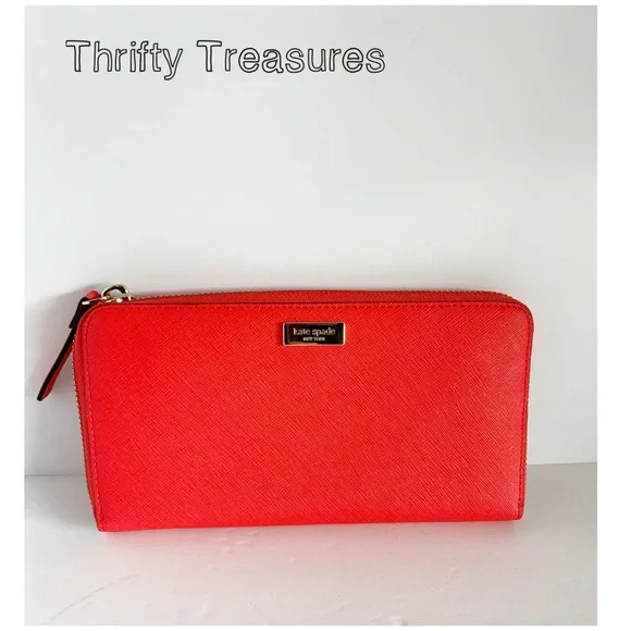 Sale! Kate Spade Zip Around Wallet - Picture 6 of 6